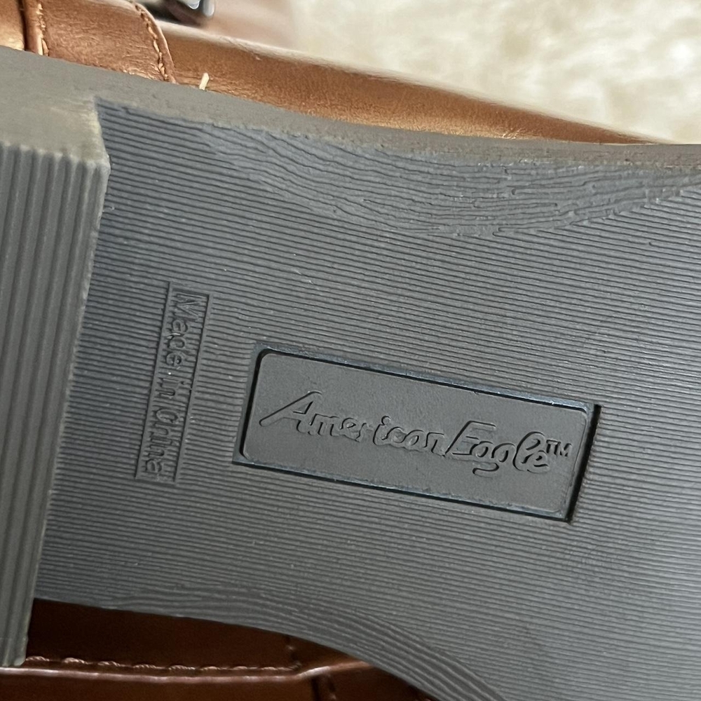 Classic Brown Women's Knee-High Riding Boots - Picture 3 of 5